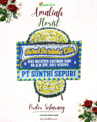 Papan Bunga Duka di Praya Barat